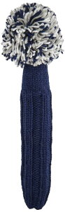 Jan Craig(ジャンクレイグ) ハンドメイド ヘッドカバー フェアウェイウッド用 Navy/White/Silver