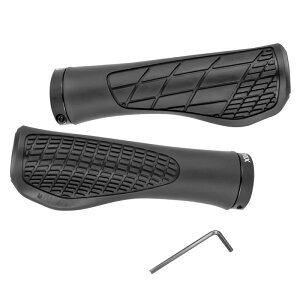 GORIX(ゴリックス) 自転車グリップ 自転車 グリップ エルゴデザイン ハンドルグリップ サイクルグリップ グリップ交換 ロックオン クロスバイク MTB ミニベロ カスタマイズ(GQG22)