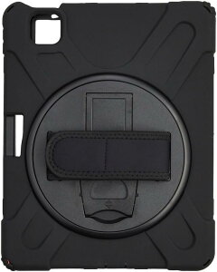 �T�����T�v���C iPad Air 2020/11�C���`iPad Pro �ϏՌ��P�[�X�i�n���h���A�X�^���h�A�V�����_�[�x���g�t���j PDA-IPAD1717BK