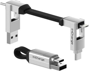 Rolling Square inCharge 6 - L[`F[ USB C [dP[uALightningP[uAX}[gtHpMicro-USBAjo[TP[u[d 6C1AUSBvOA15WB