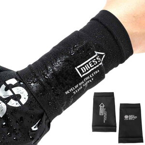 ドレス(DRESS) レインカフス M-L 雨 雨具 リストバンド リストガード 手首 レインウェア レインスーツ かっぱ 撥水 釣り アウトドア 通勤 通学