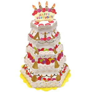 GreetingLife(�O���[�e�B���O���C�t) �O���[�e�B���O���C�t �o�[�X�f�[ �P�[�L�^���[ �|�b�v�A�b�v �J�[�h TK-3