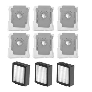 Roomba �����o ���p�b�N i3+ / i7 Plus / j7+ / E5 / E6 / s9+�Ή������p���p�b�N �݊� �|�����{�b�g���Օi iRoboti7 /E5/S9 �_�X�g�J�b�g�t�B���^�[ �|���@ �������i�i�����o ���݃p�b�N6�A�����o