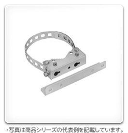 PM-317 日東工業 ポール用金具(鉄製、ポール径φ120mm～170mm、ヨコ幅300mm、350mm)