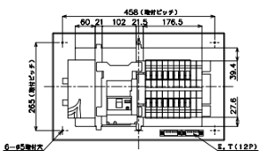 BQR36164 �p�i�\�j�b�N �Z��d�� �R�X���p�l���R���p�N�g21(16+4 60A)