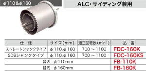 FDC-160K WFtR t@_NgRA(ALCETCfBOpAXg[gVN^CvA110&160mm)