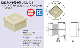 PVP-1507FJ 未来工業 プールボックス(ベージュ)