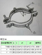 TVBD-11 イワブチ 小径バンド(適用径 114.3mm)