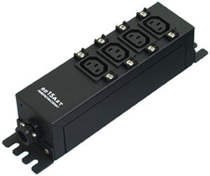 HKC0903 �A�����J���d�@ �R���Z���g�o�[[IEC C-13×4]�i�v���O�E�R�[�h�Ȃ��A�ڒn�`2P�A15A�A250V�j