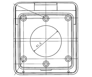 PLC41W �A�����J���d�@ �h���p�l�����t�g�J�o�[(�{�X�a��40.5�p�A�i�C������)