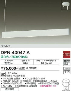 DPN-40047A ����d�@ LED�y���_���g���C�g �����F