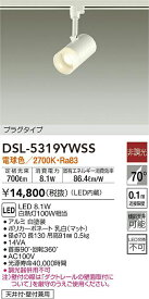 【6/5ポイント最大9倍(+SPU)】DSL-5319YWSS 大光電機 配線ダクト用LEDスポットライト 電球色