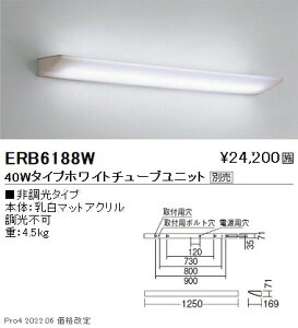 ERB6188W Ɩ eNjJAbp[ TUBE40W×1yvʔz