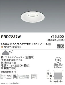 ERD7237W �����Ɩ� Rs �h���_�E�����C�g ��100 R1600�E1200�E900 3000K �d���F�y�d�����j�b�g�ʔ��z