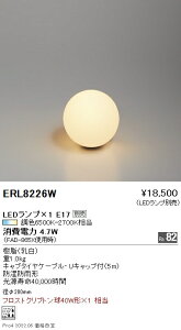 ERL8226W 遠藤照明 屋外用 庭園灯【ランプ別売】