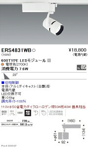 ERS4831WB �����Ɩ� COB�X�|�b�g���C�g 600TYPE 2700K �ʑ�����