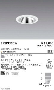 ERD9385W Ɩ OAX EH[EHbV[_ECg 600^Cv   3000Kydjbgʔz