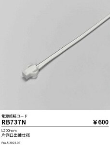 RB737N �����Ɩ� �d���ڑ��R�[�h L200mm4P�y�K�����Ӂz