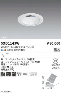 SXD1143W �����Ɩ� Synca ���j�o�[�T���_�E�����C�g 2000TYPE ���p ���y�d�����j�b�g�ʔ��z