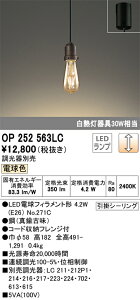 OP252563LC �I�[�f���b�N LED�y���_���g���C�g(�d���F)