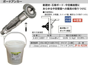 JP-A-423N �W�F�t�R�� �{�[�h�A���J�[(�{���g�a��4mm�A�K�p��17�`23mm�A�W�����{�p�b�N670�{��)