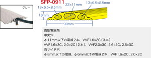 SFP-0911SGY WFtR \tgJ[veN^[(90×16mmA2mAP[uE^CvAO[)