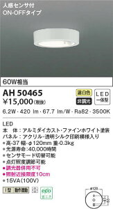 AH50465 RCY~Ɩ lZT[t^V[OCg(6.2WAF)