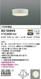 AU50495 RCY~Ɩ pV[OCg(9.6WAdF)