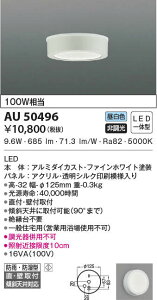AU50496 RCY~Ɩ pV[OCg(9.6WAF)