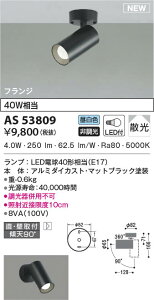 AS53809 �R�C�Y�~�Ɩ� LED�X�|�b�g���C�g �����F �U�� ���t�E�Ǖt��t