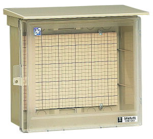 CWB-13AJ 未来工業 ウオルボックス(透明蓋)屋根付・ヨコ型