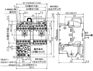 MSO-2×T12(2.2kW) �O�H �𗬑���`�d���J��(�t��) �q�[�^�Ă�9A