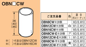 OBN16CW �l�O���X ���[���h�_�N�^�[ �{���g�E�i�b�g�ی�L���b�v(���F�A20��)