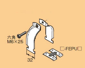 S-DC40FEP2 �l�O���X �g�t�d�����������Ǘp�_�N�^�[�N���b�v(�X�e�����X�|)