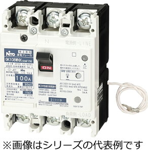 GK108WNX 3P 75A F30 �����H�� �P3�����������ی�t�R�d�u���[�J�EK�V���[�Y(JIS����`) �t���[��AF100�A�ɐ�3P�A��i�d��75A�A��i���x�d��30mA