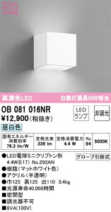 OB081016NR �I�[�f���b�N LED�u���P�b�g���C�g �����F