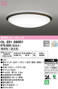 OL251260R1 �I�[�f���b�N LED�V�[�����O���C�g ���� ���F �`14��
