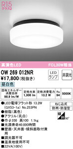 OW269012NR �I�[�f���b�N LED������ �o�X���[�����C�g �����F