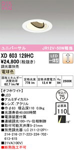 XD603129HC I[fbN LEDjo[T_ECg 75  dF2500K