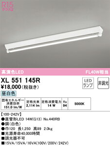 XL551145R �I�[�f���b�N ���t�^LED�x�[�X���C�g �����F