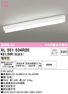 XL551534R2E �I�[�f���b�N ���t�^LED�x�[�X���C�g �Д��ˊ}�t �d���F