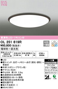 OL251619R �I�[�f���b�N LED�V�[�����O���C�g ���� ���F �`12��yOL251619�̌�p�@��z