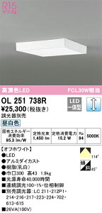 OL251738R �I�[�f���b�N LED���^�V�[�����O���C�g ���� �����F�yOL251738�̌�p�@��z