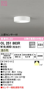 OL251863R �I�[�f���b�N �l���Z���T�[�tLED���^�V�[�����O���C�g �����F�yOL251863�̌�p�@��z