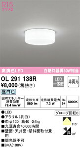OL291138R �I�[�f���b�N LED���^�V�[�����O���C�g �����F�yOL291138�̌�p�@��z