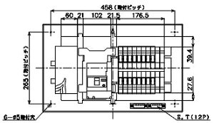 BQR35164 �p�i�\�j�b�N �Z��d�� �R�X���p�l���R���p�N�g21(16+4 50A)