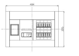 BQW3516 パナソニック 住宅分電盤 スッキリパネルコンパクト21（16+0 50A)