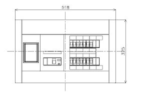 BQW36144 �p�i�\�j�b�N �Z��d�� �X�b�L���p�l���R���p�N�g21�i14+4 60A)