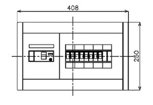BQWB87382A �p�i�\�j�b�N ���d�� (8+2 30A(50AF))