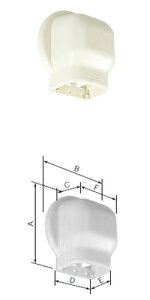 DAS2602W パナソニック 壁面取出しカバーPタイプ(室内用) 60型(色:W)